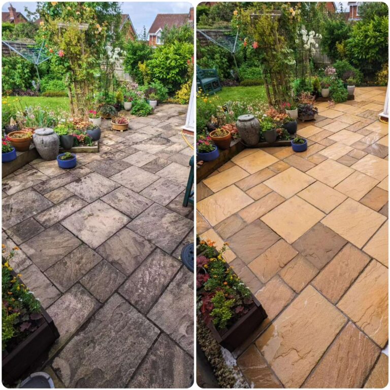 Algebehandling og fliserens