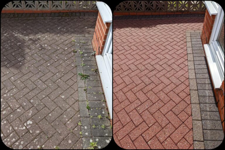 Fliserens af gårdmiljø